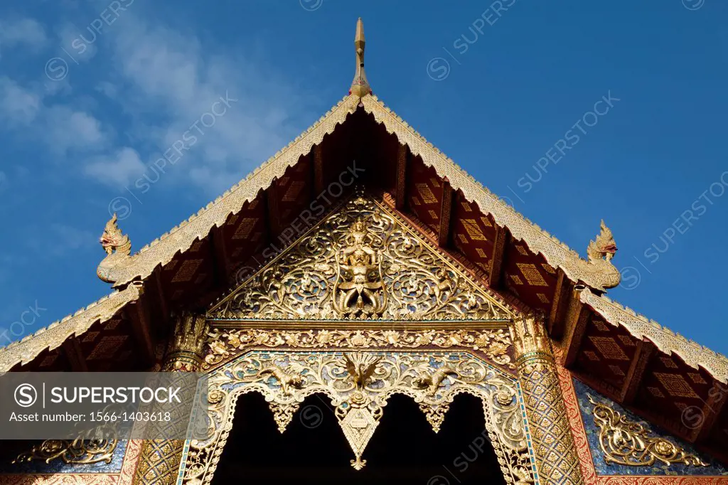 Wat Phra Singh Woramahaviharn is a Buddhist temple in Chiang Mai. King Ananda Mahidol (Rama VIII) the older brother of the present King Bhumibol Aduly...