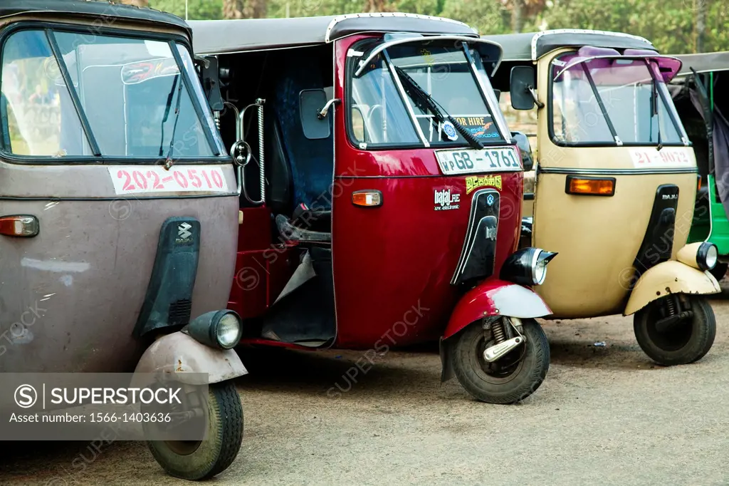 Auto rickshaws, commonly known as 'three-wheelers', can be found on all roads in Sri Lanka transporting locals, foreigners, or freight about the city ...