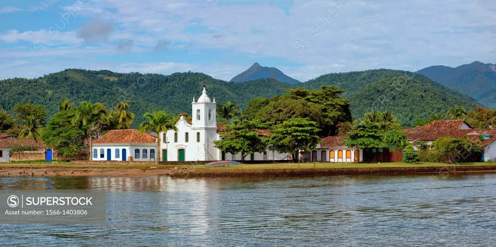 Nossa Senhora das Dores Chapel, Paraty, Rio de Janeiro state, Brazil.