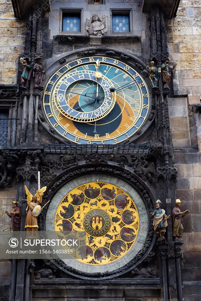 The Astronomical Clock in Prague (Czech StaromÄstský orloj) is a medieval astronomical clock located in Prague, the capital of the Czech Republic, si...