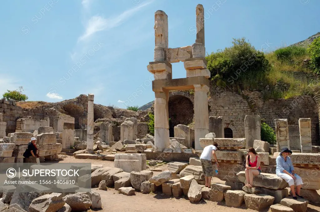 Antique city of Ephesus, Efes, Turkey, Western Asia.