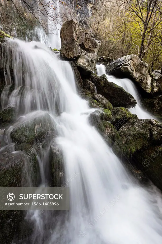 The river Ason was born in Hillocks of Asón forming a large waterfall, spectacular at times of rainfall and snowmelt. The picture is taken a few meter...
