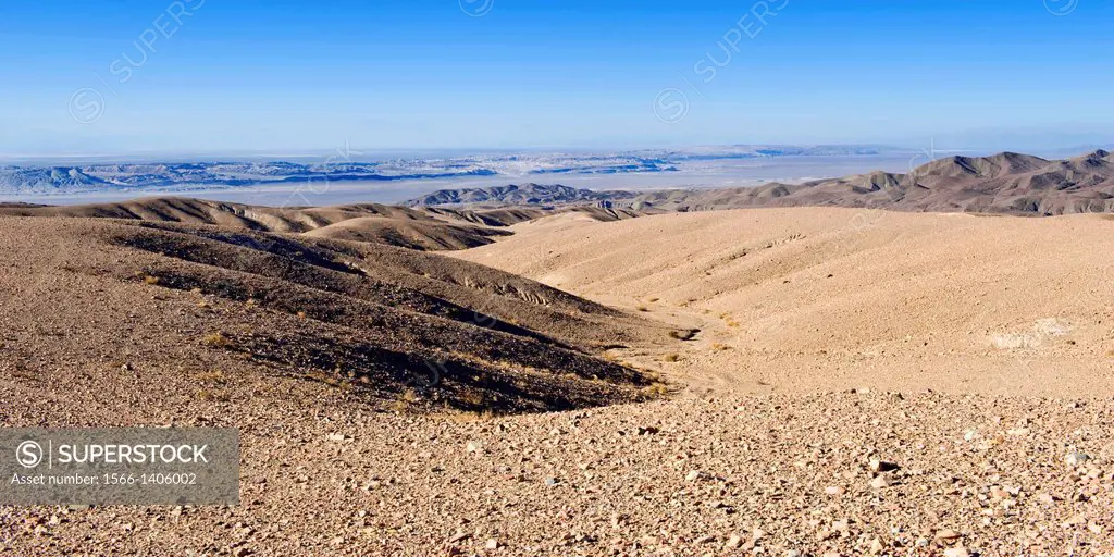 Cordillera de la Sal, Salt Mountain range, Atacama Desert, Chile.