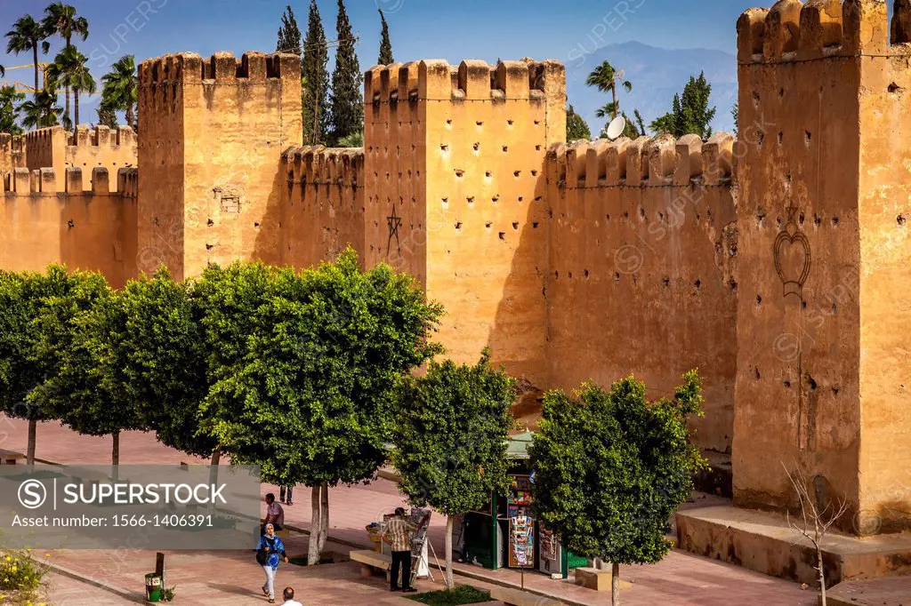 The Medieval Walls of Taroudant, Sous Valley, Morocco.