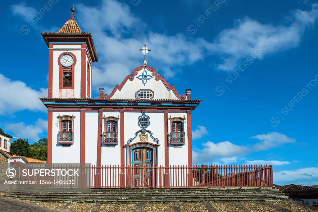 Sao Francisco de Assis Church, Diamantina, Minas Gerais, Brazil.