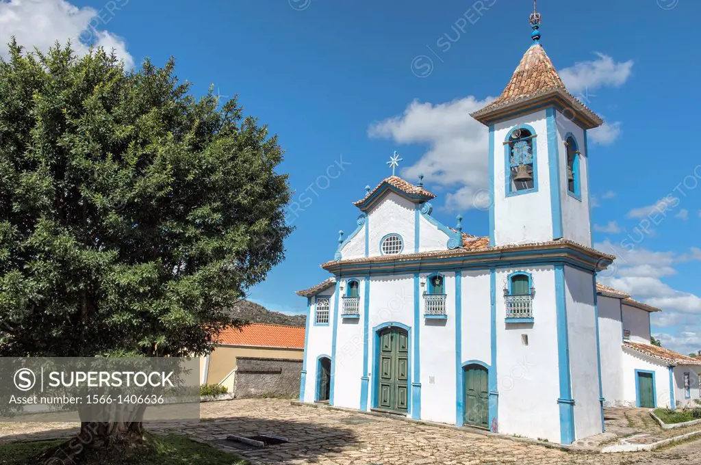 Nossa Senhora do Rosario Church, Diamantina, Minas Gerais, Brazil.