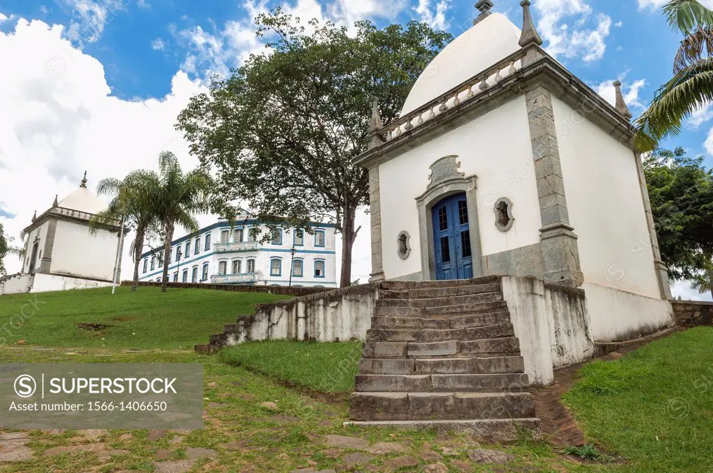 Santuario de Bom Jesus de Matosinhos, Aleijandinho masterpiece, Chapels, Congonhas do Campo, Minas Gerais, Brazil.