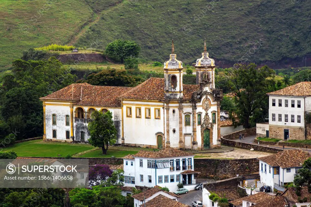 Sao Francisco de Assis Church, Ouro Preto, Minas Gerais, Brazil.