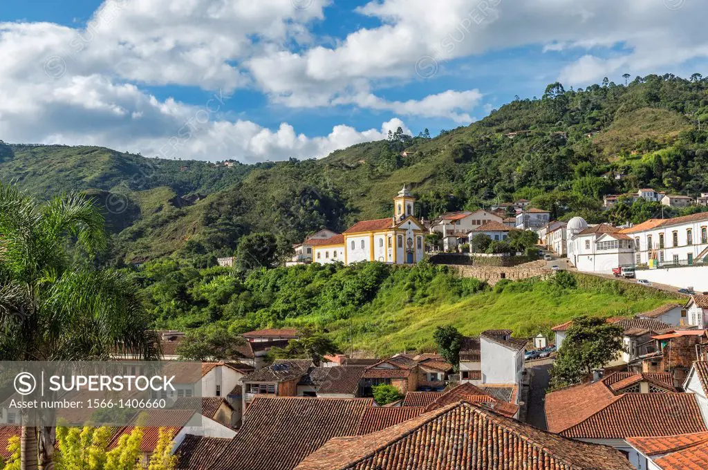 Nossa Senhora das Merces e Misericordia Church, Ouro Preto, Minas Gerais, Brazil.