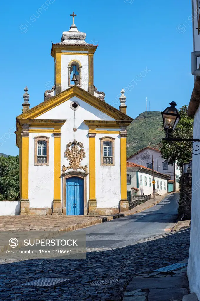 Nossa Senhora das Merces e Misericordia Church, Ouro Preto, Minas Gerais, Brazil.