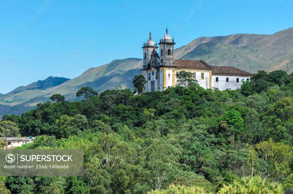 Sao Francisco de Paula Church, Ouro Preto, Minas Gerais, Brazil.