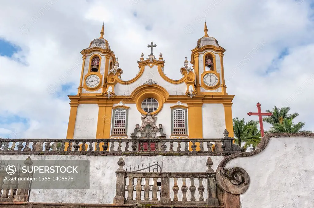 Matriz de Santo Antonio Church, Tiradentes, Minas Gerais, Brazil.