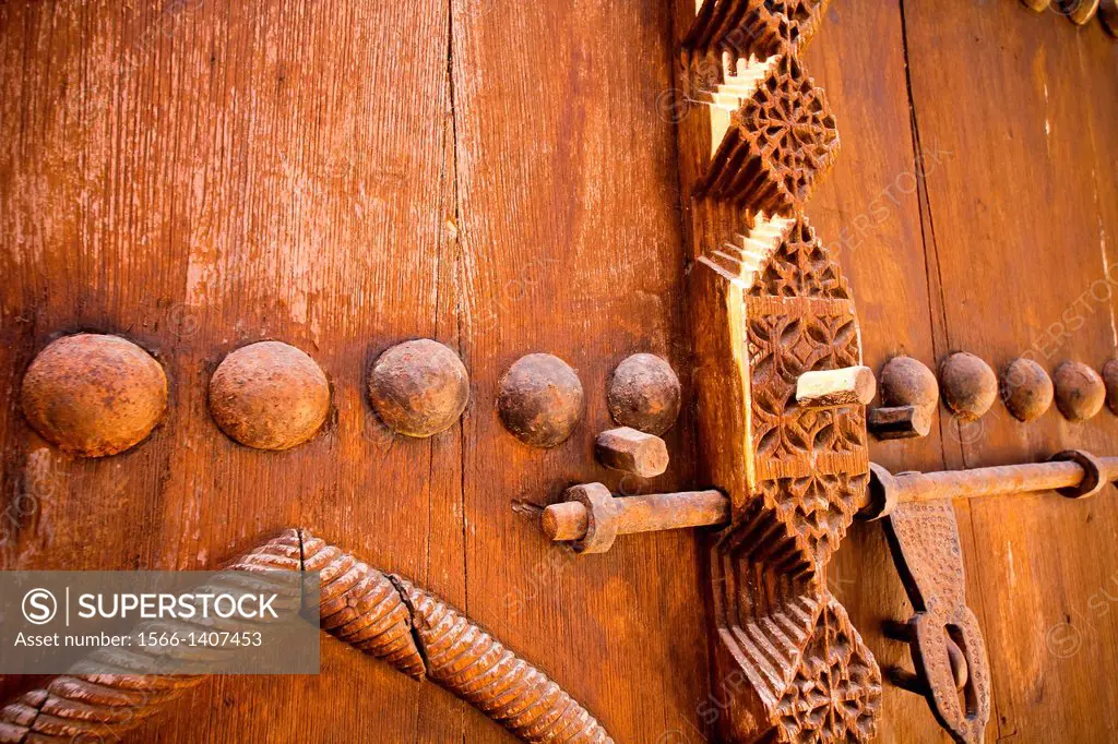 Arabic Antique door, Heritage Village, dubai, United arab emirates
