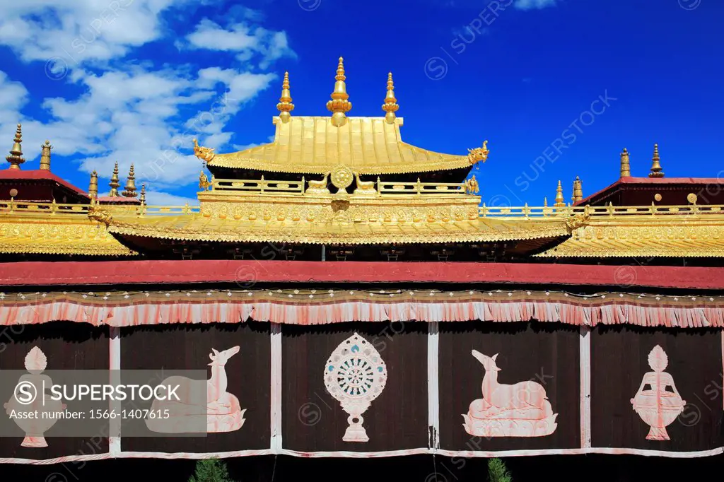 Jokhang temple, Lhasa, Tibet, China.