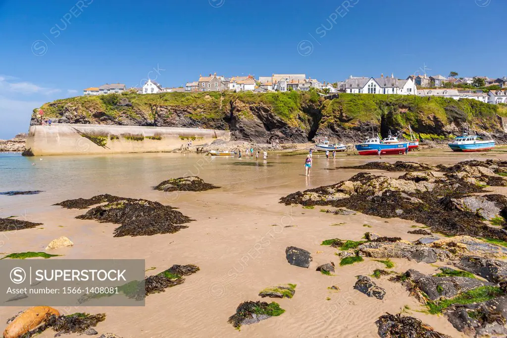 Port Isaac (Cornish: Porthysek), a small and picturesque fishing village on the Atlantic Coast of north Cornwall, England, United Kingdom.