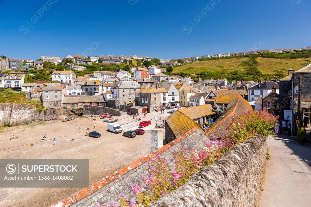 Port Isaac (Cornish: Porthysek), a small and picturesque fishing village on the Atlantic Coast of north Cornwall, England, United Kingdom.