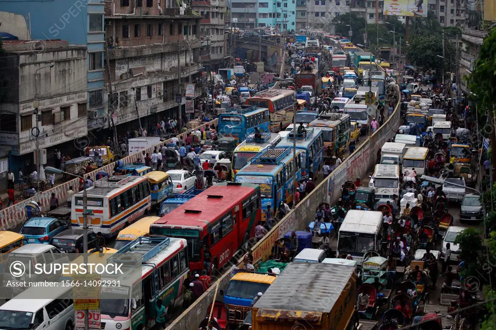 Dhaka, Bangladesh: Traffic jams have become intolerable in Dhaka. Some other major reasons are the total absence of a rapid transit system; the lack...