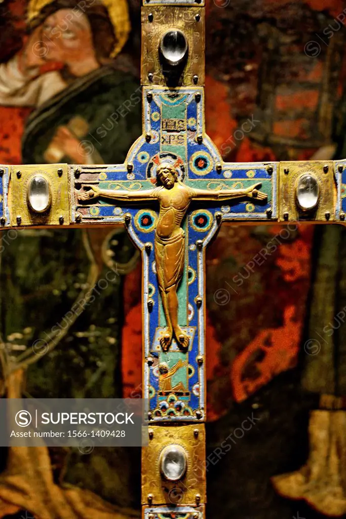 Processional cross, 15th century, National Museum of Reykjavik, Iceland.