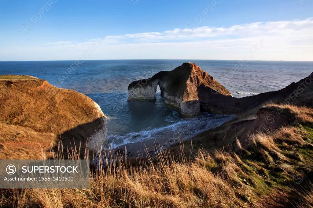 High Stacks at Flamborough Head East Riding of Yorkshire England.