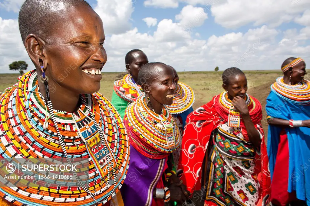 Samburu tribe in Northern Kenya.