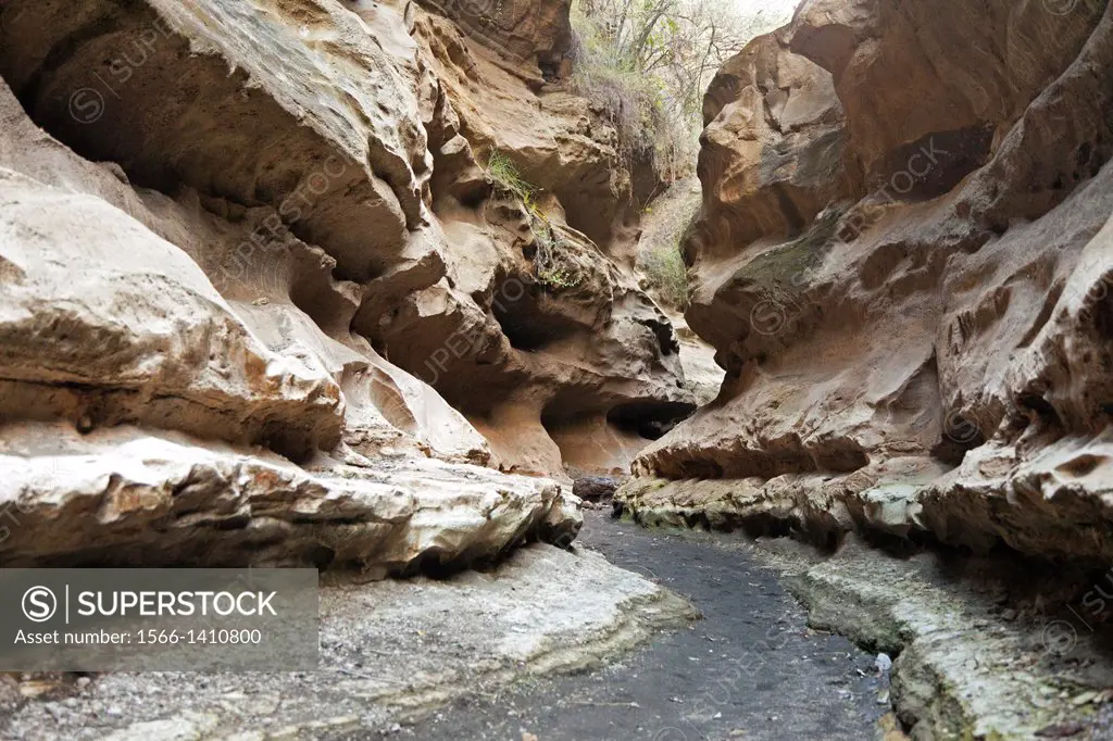 Stone canyon, Hell´s Gate National Park, Kenya.