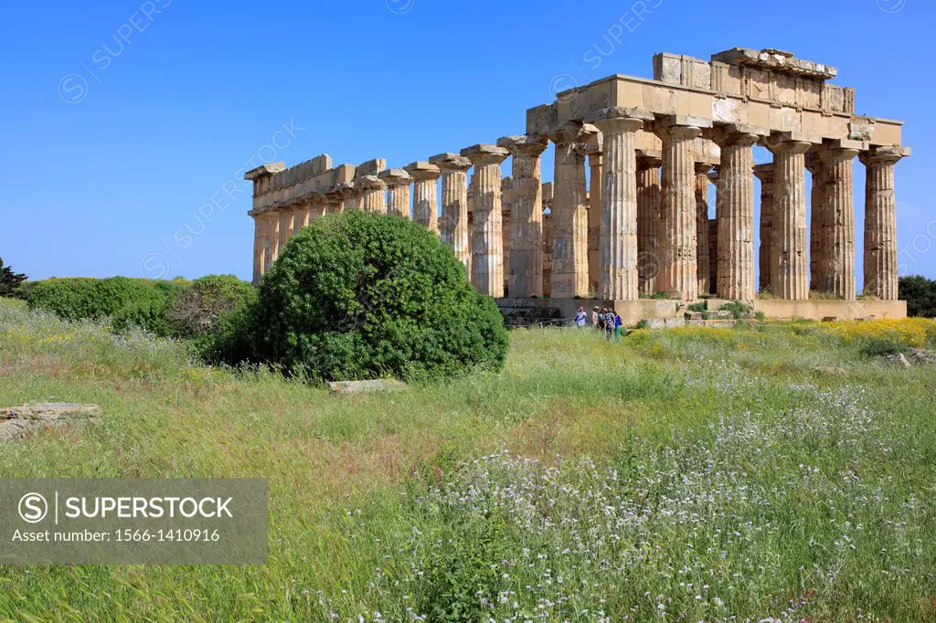 Temple of Hera, Selinunte, Sicily, Italy.