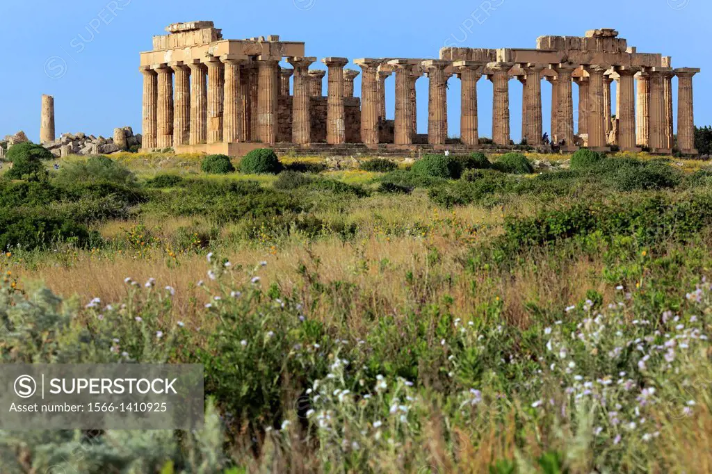 Temple of Hera, Selinunte, Sicily, Italy.