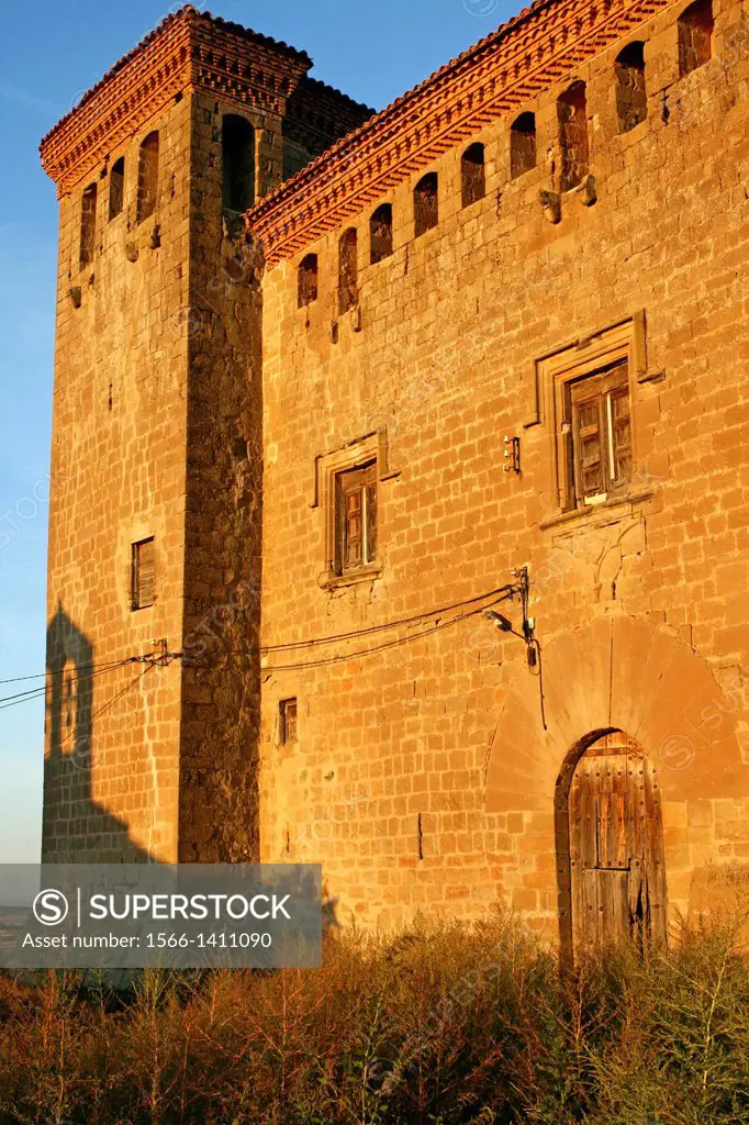 Montcortés Castle, Castles of Sio, La Segarra, Catalonia, Spain