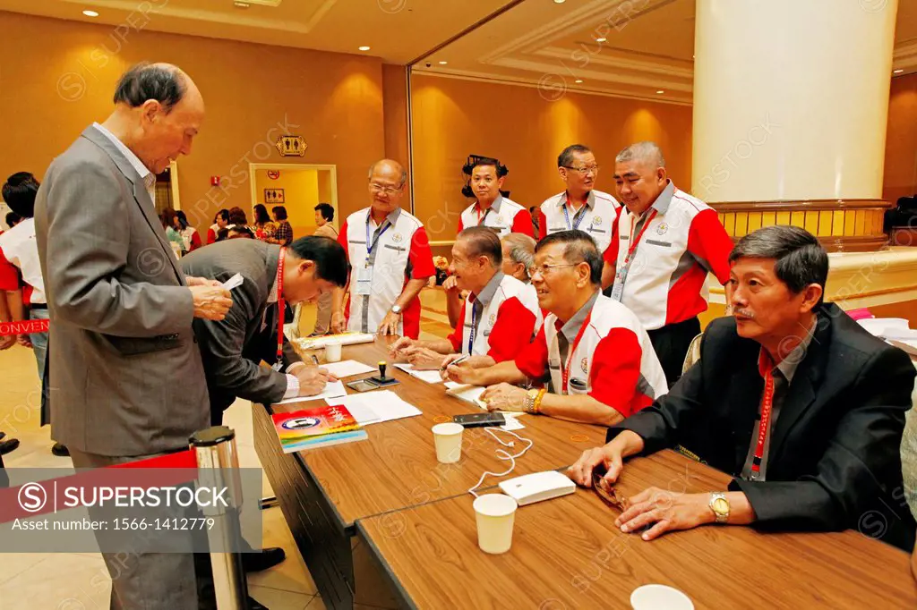 Registration of 17th Anniversary World Chai´s Clan participants at Genting Highland Convention, Malaysia.