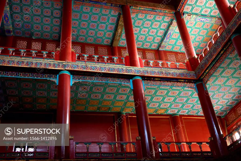 China, Hebei Chengde, summer residence of the Manchu Emperors of the early Qing Dynasty, Zongcheng Putuo temple built between 1767 and 1771 during the...