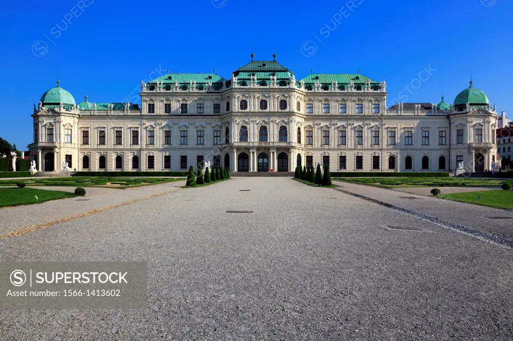 Upper Belvedere, Vienna, Austria.