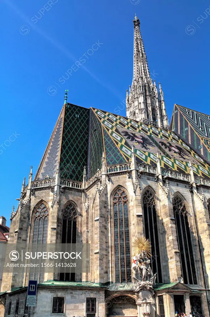 St. Stephen´s Cathedral (Stefansdom), Vienna, Austria.