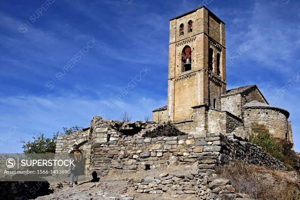 Romanesque Church of Santa Maria de Baldós, Montañana, Huesca, Spain