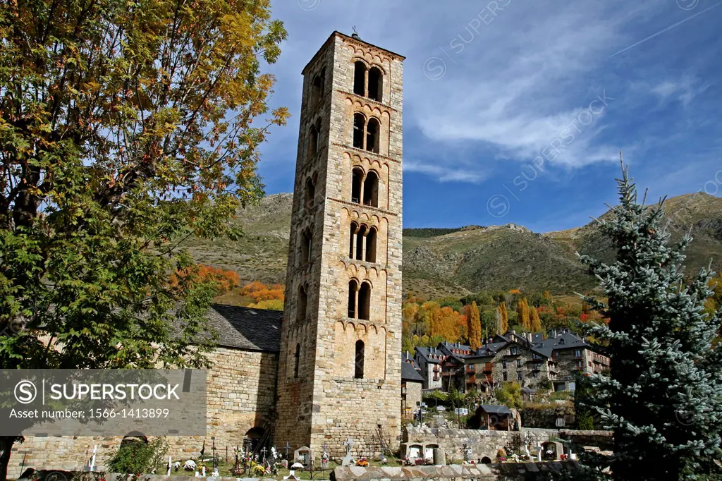 Romanesque Church of Sant Climent, Taüll, Vall de Boi, Catalonia, Spain