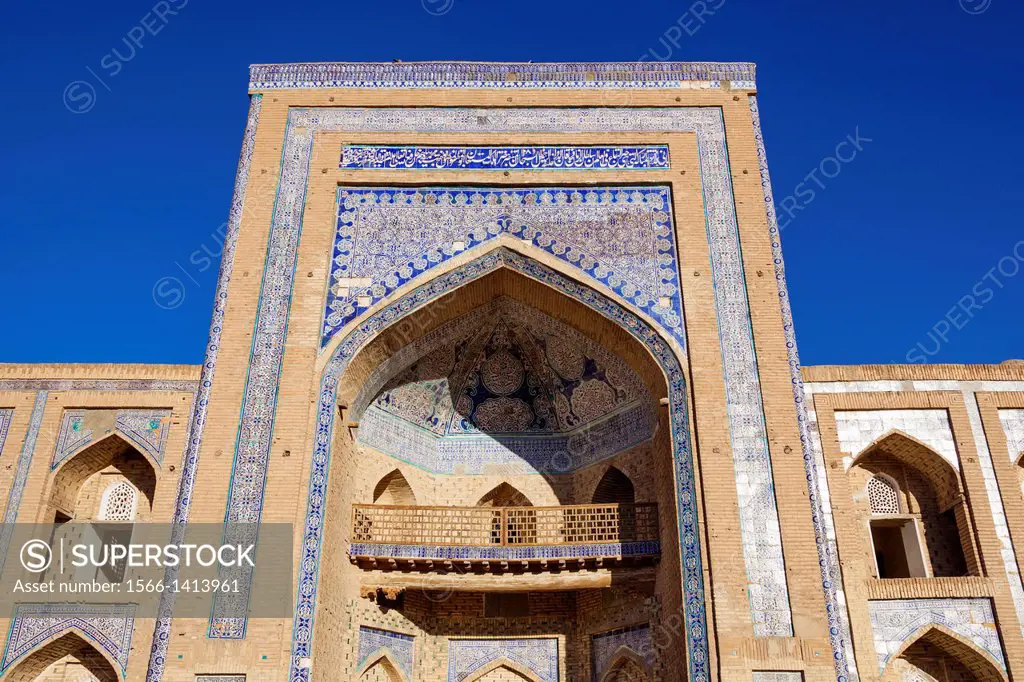 Mohammed Rahim Khan Madrasah housing Museum of History, Ichan Kala, Khiva, Uzbekistan.