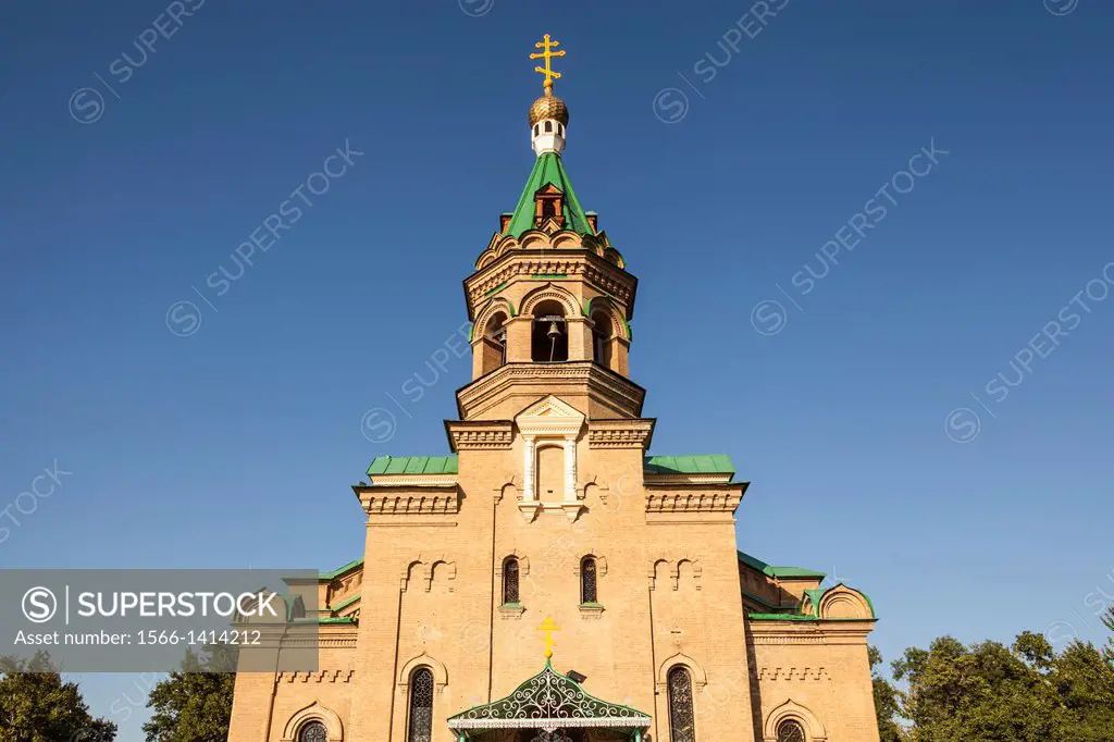 Alexy Russian Orthodox Church, Samarkand, Uzbekistan.