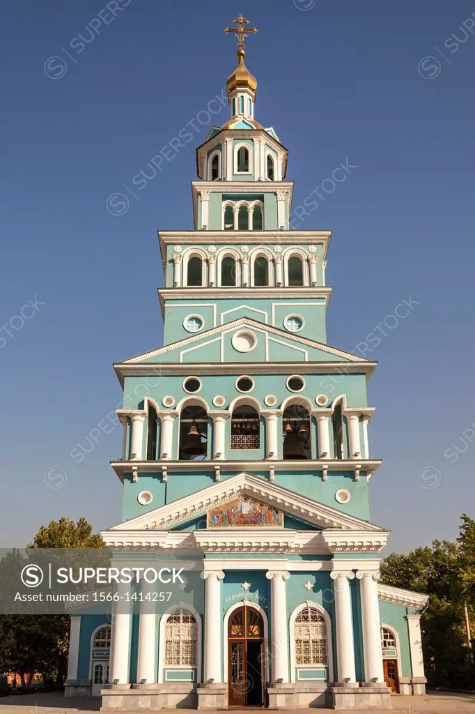 Saint Uspensky Sobor Russian Orthodox Assumption Cathedral, Tashkent, Uzbekistan.
