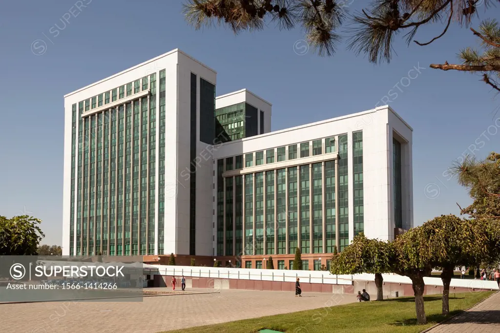 Finance Ministry, Moliya Vazirligi, Independence Square, Mustakillik Maydoni, Tashkent, Uzbekistan.