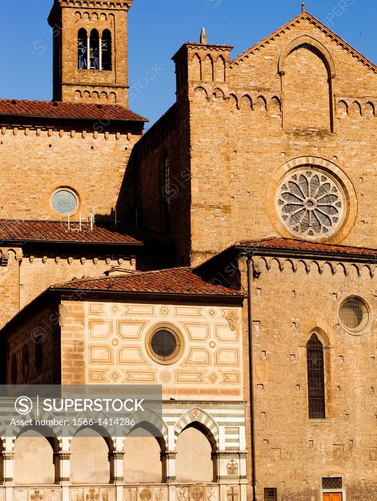 Santa Maria Novella church, Florence, Tuscany, Italy, Europe.
