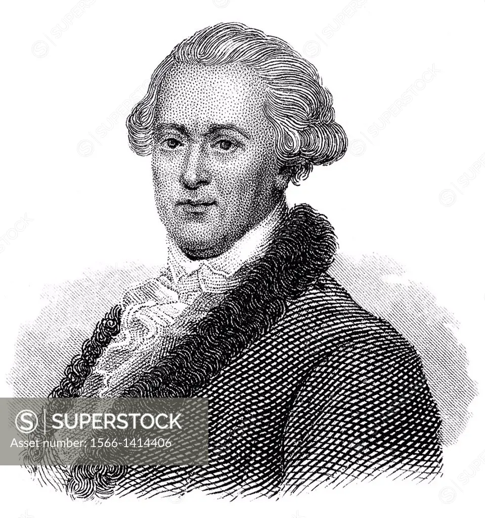 Friedrich Wilhelm or William Herschel, 1738 - 1822, a German-British astronomer and musician.