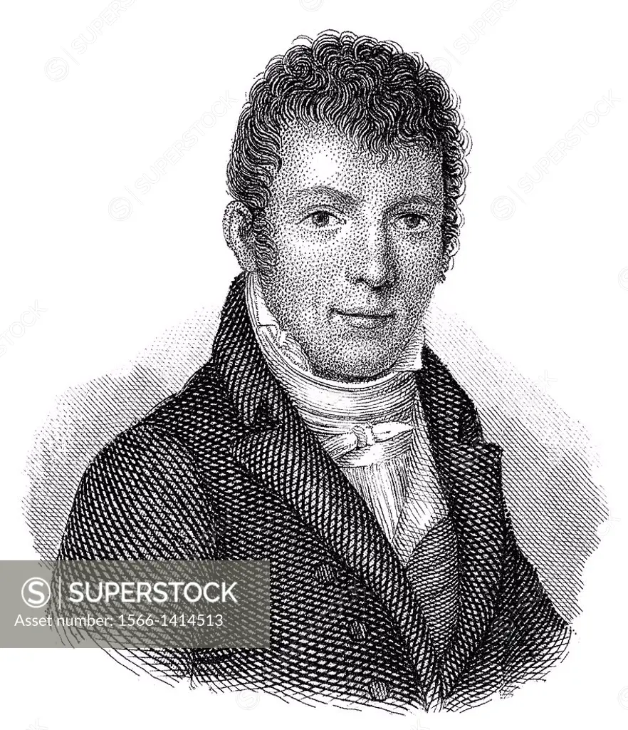 Jens Immanuel Baggesen, 1764 - 1826, Danish poet.