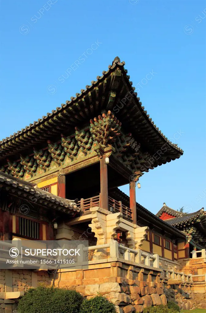 South Korea, Gyeongju, Bulguk-sa, buddhist temple,.