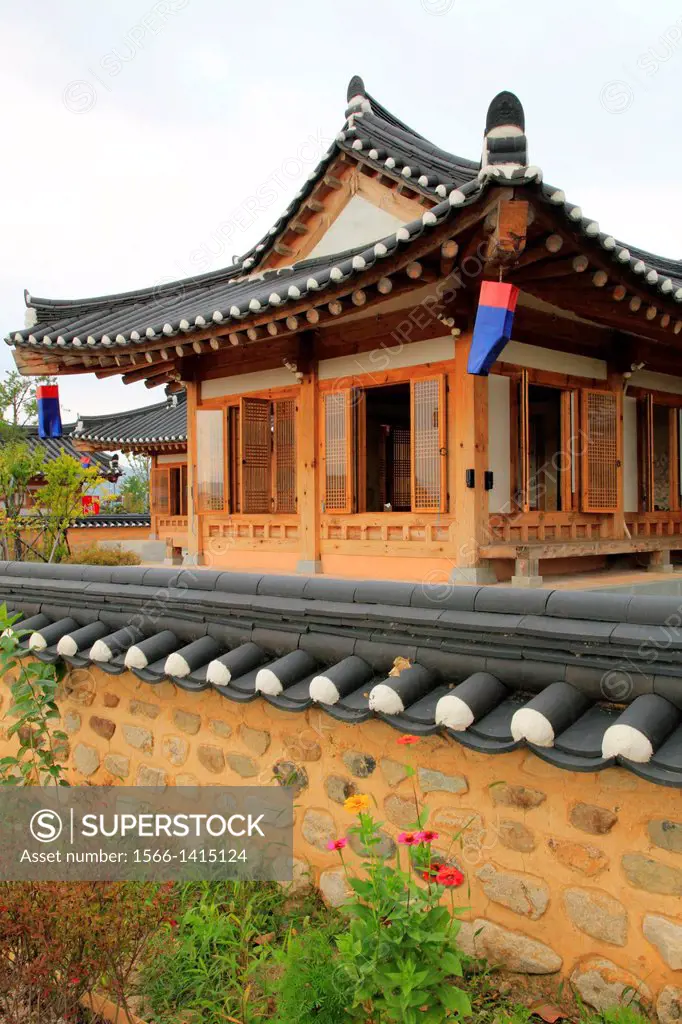 South Korea, Gyeongju, Gyochon, traditional village,.