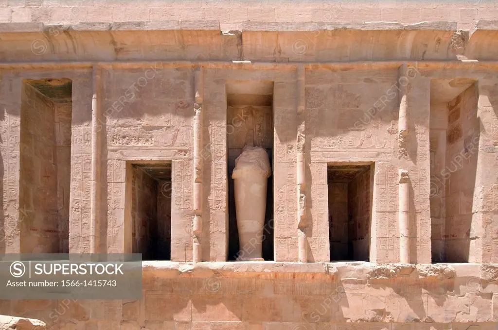 Hatshepsut´s temple, the focal point of the complex, Luxor (Thebes), Egypt, Africa.