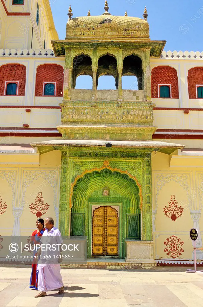 City Palace, Jaipur, Rajasthan state, India