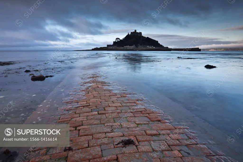 The iconic St Michael´s Mount in Marazion, Cornwall.