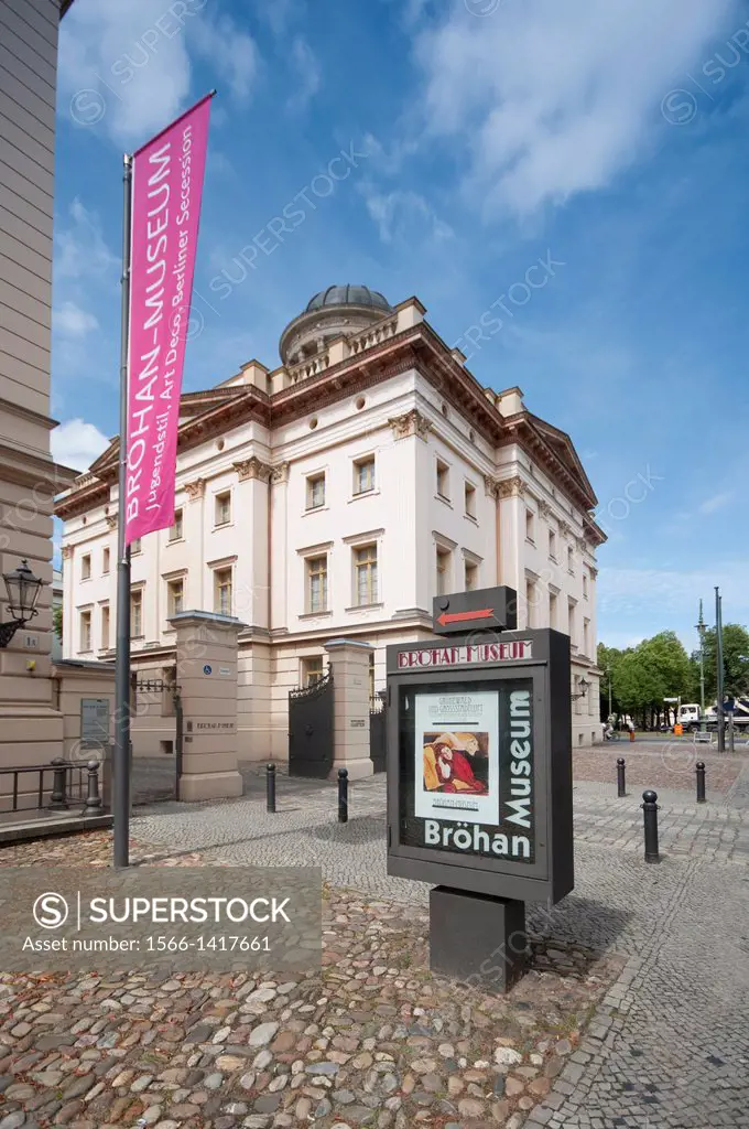Germany, Berlin, the Brohan Museum in Charlottenburg.