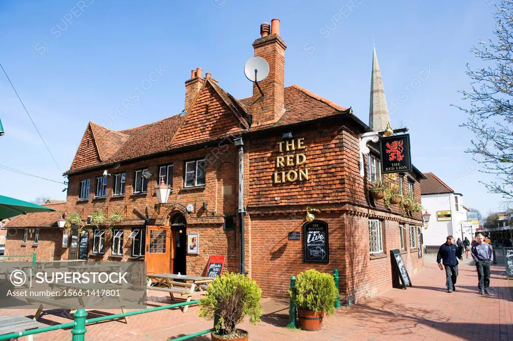 The Red Lion pub Egham Surrey, England.