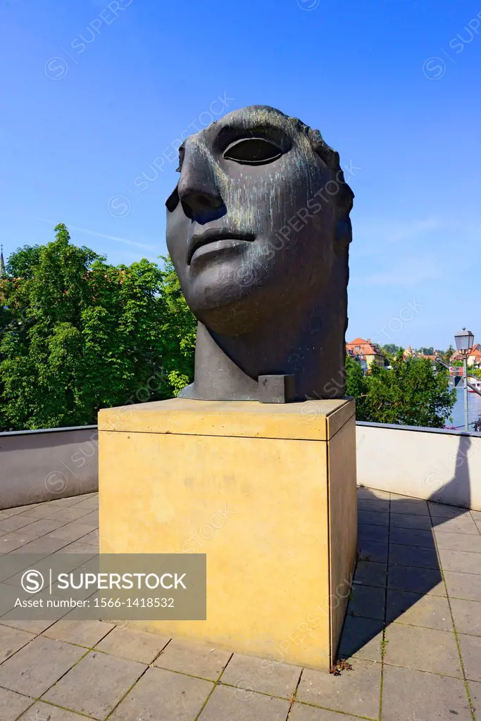 igor mitoraj sculpture Bamberg Germany Deutschland DE Bavaria UNESCO.