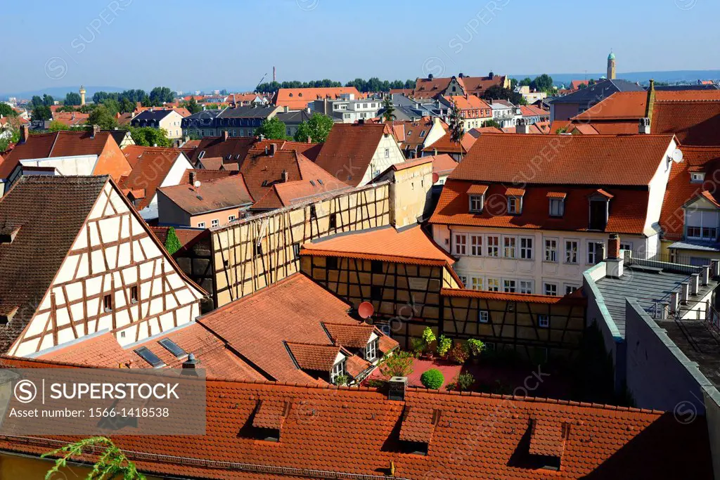 Rooflines Bamberg Germany Deutschland DE Bavaria UNESCO.